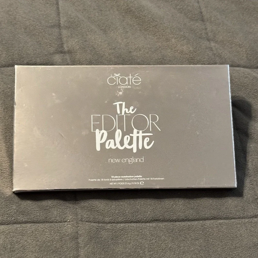 CIATE LONDON The Editor Palette New England 18 Shade Eyeshadow Palette NIB